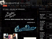 Tablet Screenshot of manhattantransfer.net